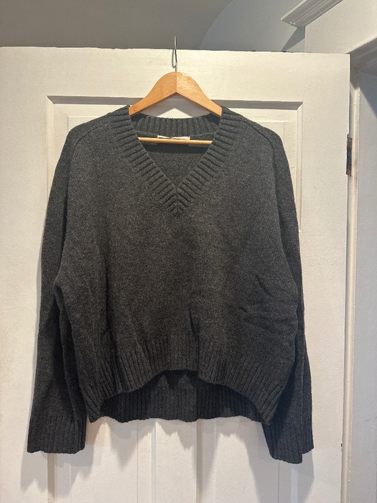 Vanessa Bruno Sweaters - Vanessa Bruno charcoal wool sweater